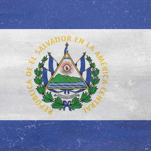 El Salvador Flag Distressed PS4 Console and Controller Bundle Skin