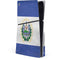 El Salvador Flag Distressed PS5 Slim Disk Console Skin
