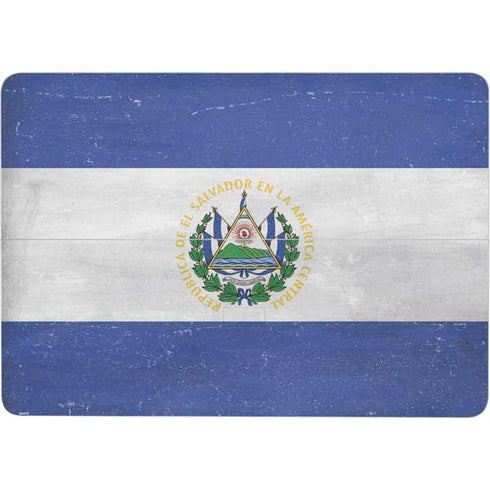 El Salvador Flag Distressed Surface Laptop Studio Skin