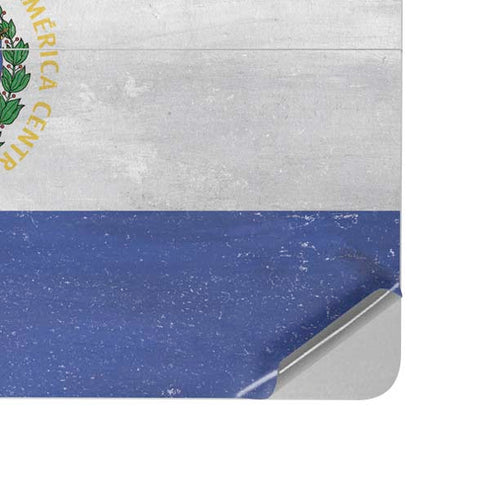 El Salvador Flag Distressed Surface Laptop Studio Skin