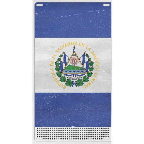 El Salvador Flag Distressed Xbox Series S Skins