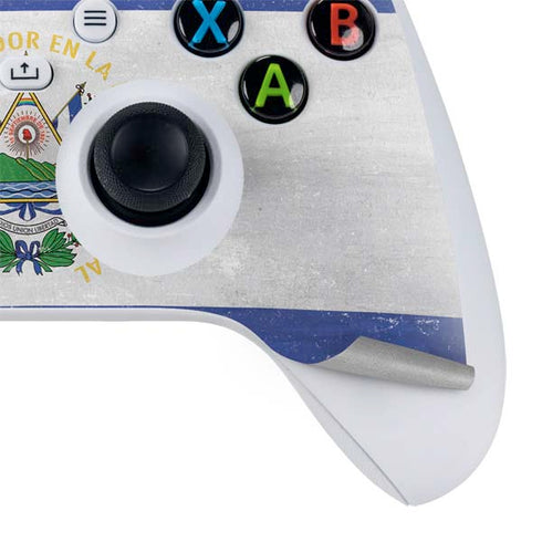 El Salvador Flag Distressed Xbox Series S Bundle Skin