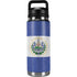 El Salvador Flag Distressed YETI Rambler 26oz Bottle Skin