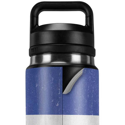 El Salvador Flag Distressed YETI Rambler 26oz Bottle Skin