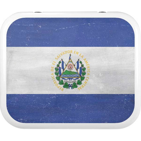El Salvador Flag Distressed YETI Roadie 24 Hard Cooler Skin