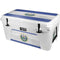 El Salvador Flag Distressed YETI Tundra 65 Hard Cooler Skin