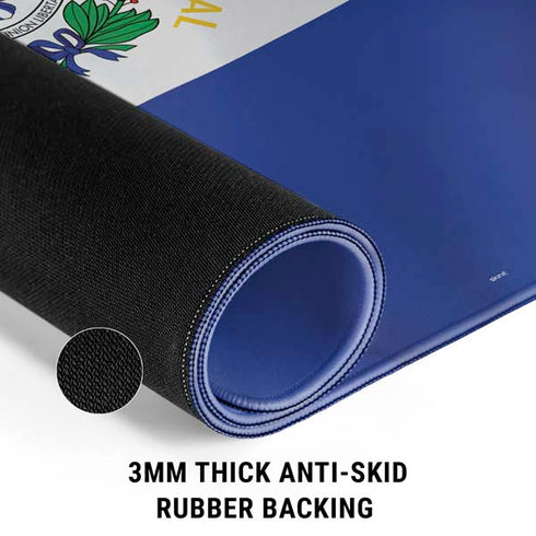 El Salvador Flag Gaming Mouse Pad