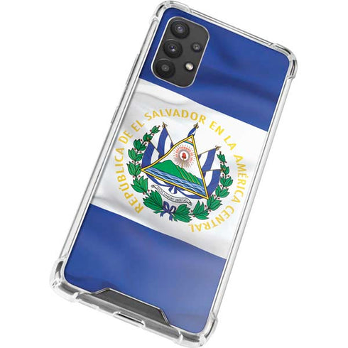 El Salvador Flag Galaxy A32 5G Clear Case