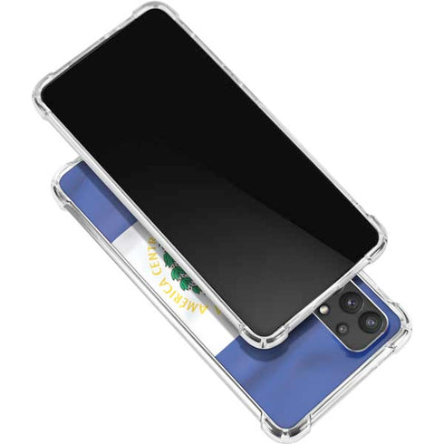 El Salvador Flag Galaxy A32 5G Clear Case
