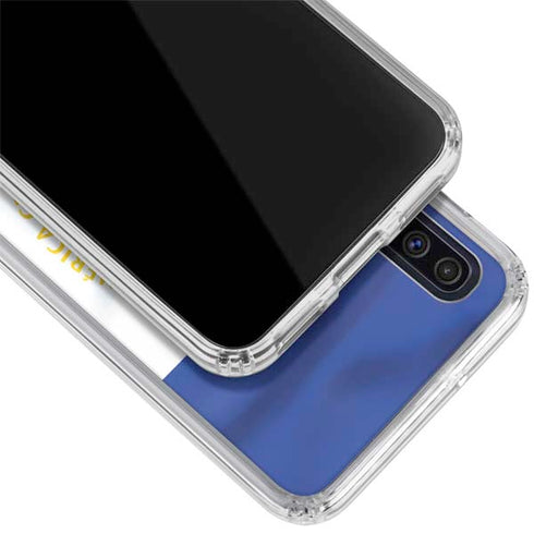El Salvador Flag Galaxy A50 Clear Case