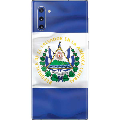 El Salvador Flag Galaxy Note 10 Skin