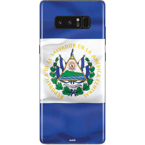 El Salvador Flag Galaxy Note 8 Skin