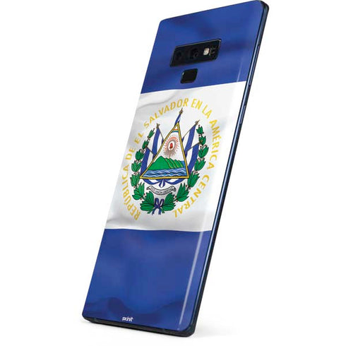El Salvador Flag Galaxy Note 9 Skin