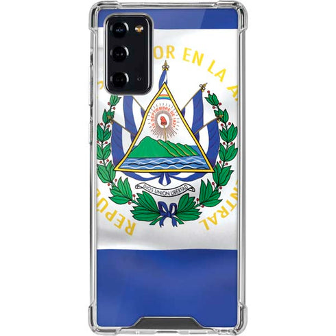 El Salvador Flag Galaxy Note20 5G Clear Case