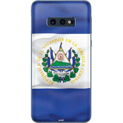 El Salvador Flag Galaxy S10e Skin