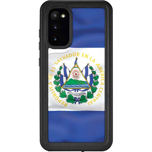 El Salvador Flag Galaxy S20 Waterproof Case