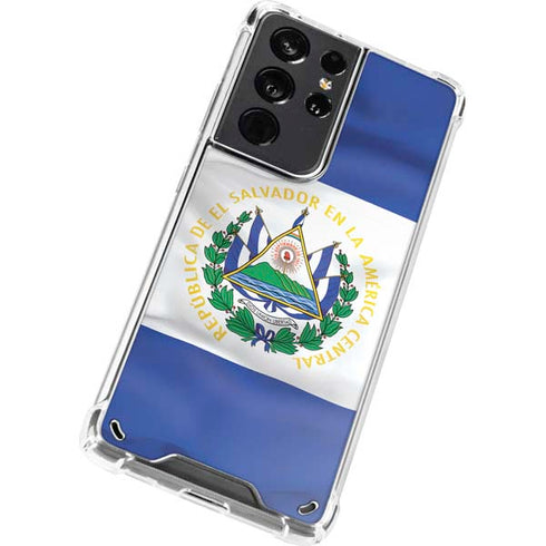 El Salvador Flag Galaxy S21 Ultra 5G Clear Case