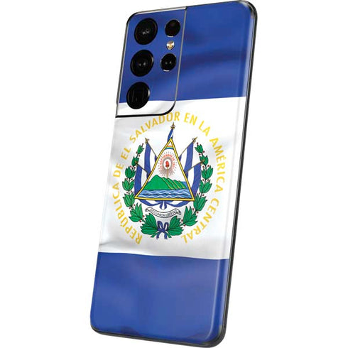 El Salvador Flag Galaxy S21 Ultra 5G Skin