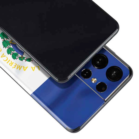El Salvador Flag Galaxy S21 Ultra 5G Skin