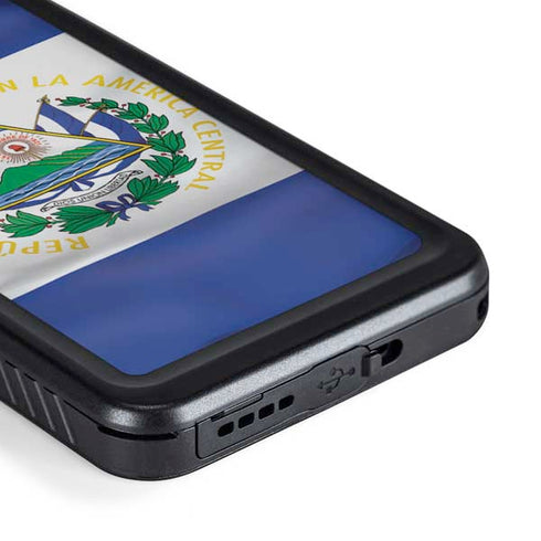 El Salvador Flag Galaxy S23 Plus Waterproof Case