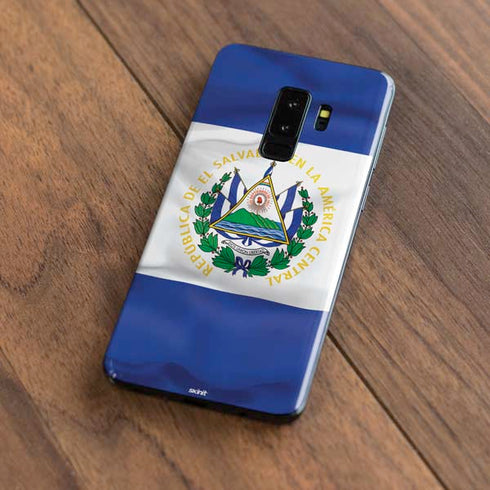 El Salvador Flag Galaxy S9 Plus Skin