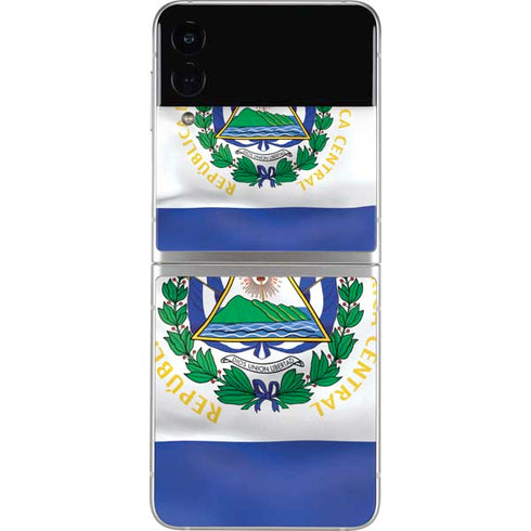 El Salvador Flag Galaxy Z Flip3 5G Skin