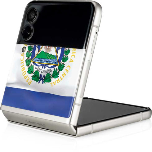 El Salvador Flag Galaxy Z Flip4 5G Skin