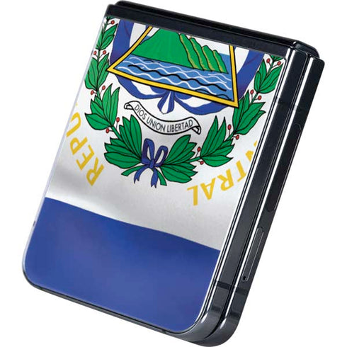 El Salvador Flag Galaxy Z Flip5 5G Skin