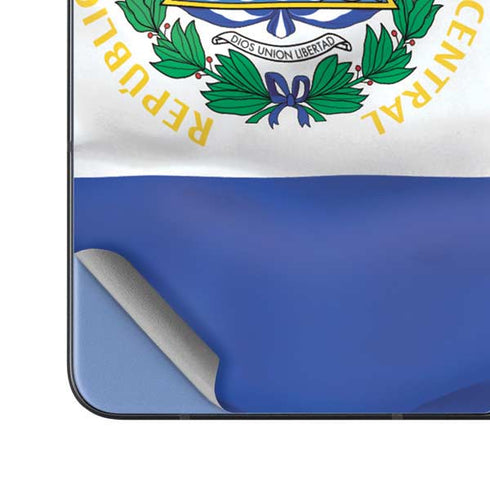 El Salvador Flag Galaxy Z Fold5 5G Skin