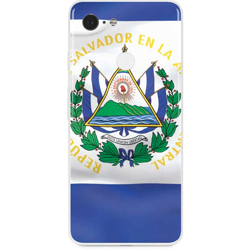 El Salvador Flag Google Pixel 3 Skin