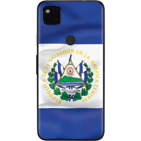 El Salvador Flag Google Pixel 4a Skin
