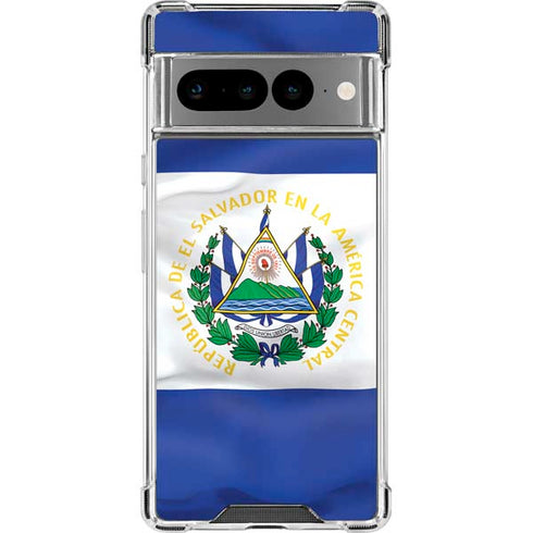 El Salvador Flag Google Pixel 7 Pro Clear Case