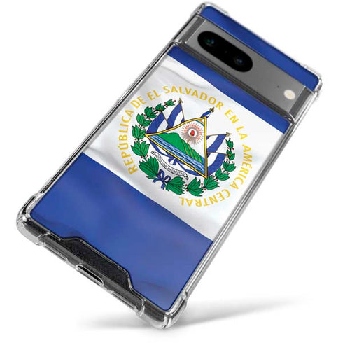 El Salvador Flag Google Pixel 8 Clear Case
