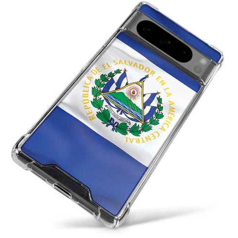 El Salvador Flag Google Pixel 8 Pro Clear Case