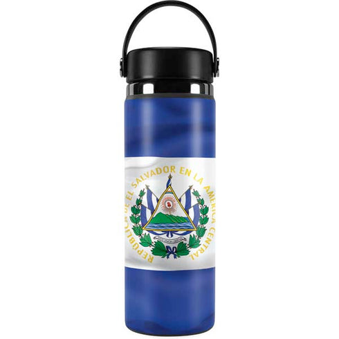 El Salvador Flag Hydro Flask 20oz Wide Mouth Skin
