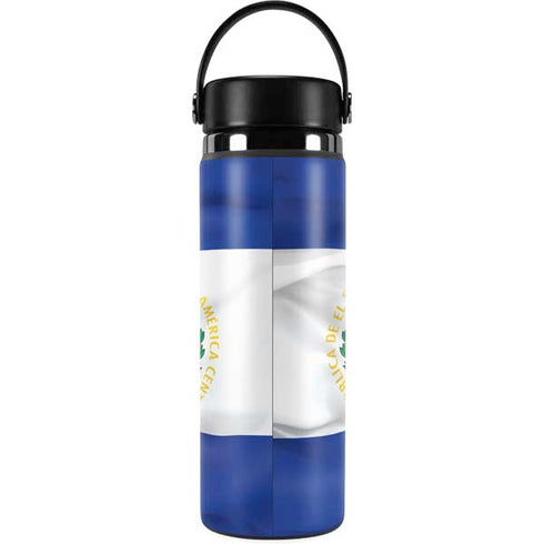 El Salvador Flag Hydro Flask 20oz Wide Mouth Skin