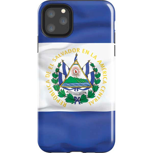 El Salvador Flag iPhone 11 Pro Max Impact Case