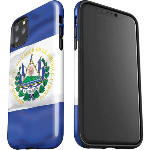 El Salvador Flag iPhone 11 Pro Max Impact Case