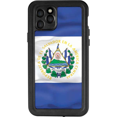 El Salvador Flag iPhone 11 Pro Waterproof Case