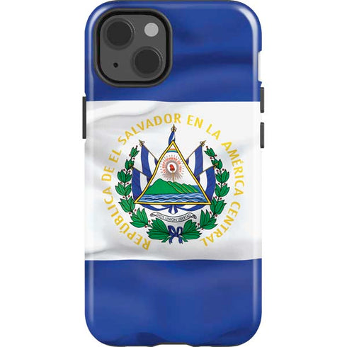 El Salvador Flag iPhone 15 Impact Case