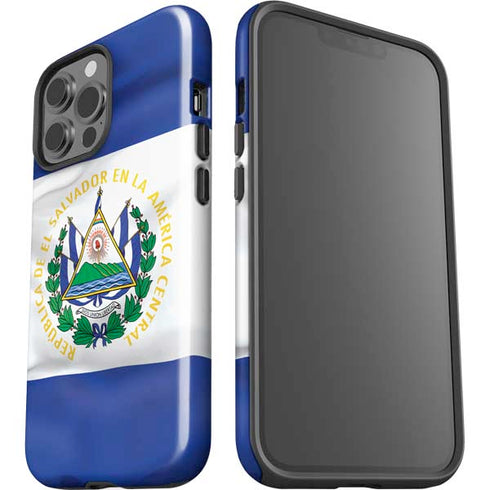 El Salvador Flag iPhone 15 Pro Max Impact Case