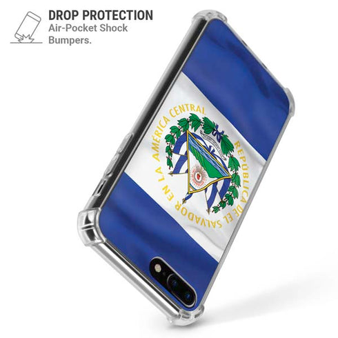 El Salvador Flag iPhone 7/8 Plus Clear Case