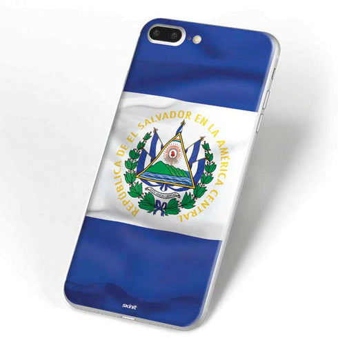 El Salvador Flag iPhone 7 Plus Skin