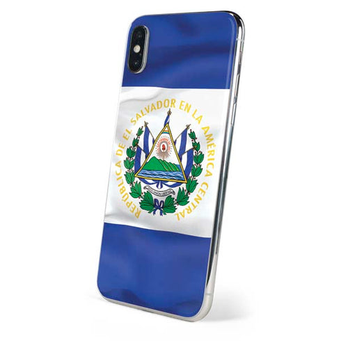 El Salvador Flag iPhone XS Max Skin