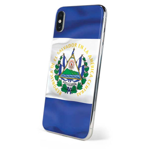 El Salvador Flag iPhone XS Skin