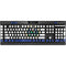 El Salvador Flag K95 RGB PLATINUM Mechanical Gaming Keyboard Skin
