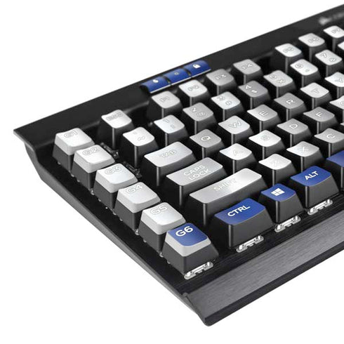 El Salvador Flag K95 RGB PLATINUM Mechanical Gaming Keyboard Skin
