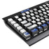 El Salvador Flag K95 RGB PLATINUM Mechanical Gaming Keyboard Skin
