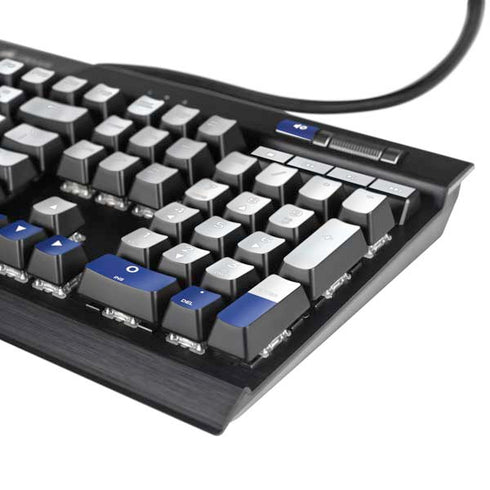 El Salvador Flag K95 RGB PLATINUM Mechanical Gaming Keyboard Skin