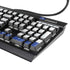El Salvador Flag K95 RGB PLATINUM Mechanical Gaming Keyboard Skin